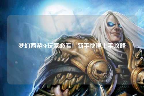 夢(mèng)幻西游SF玩家必看！新手快速上手攻略