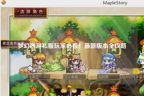 夢(mèng)幻西游私服玩家必看！最新版本全攻略