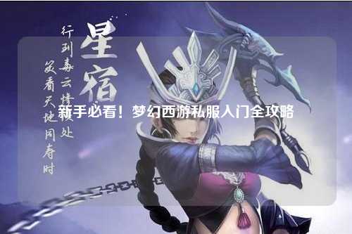 新手必看！夢(mèng)幻西游私服入門(mén)全攻略