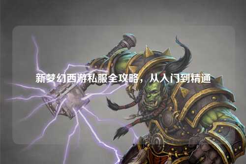 新夢幻西游私服全攻略，從入門到精通