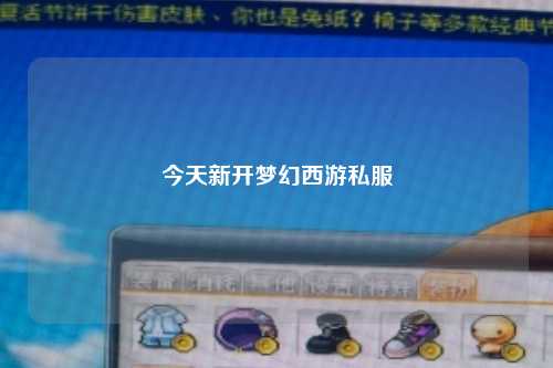 今天新開(kāi)夢(mèng)幻西游私服